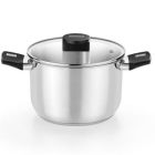 Olla Elite Inox de 24cm y 6.5L en Acero Inoxidable - MONIX