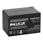 Batería Phasak PHB 1212 compatible con SAI - Marca PHASAK