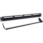 Patch Panel Phasak PU 2424 - 24 Puertos Cat 6 - Altura 1U