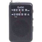 Radio Portátil Qubo R-S1 con Cable y Pilas