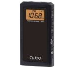 Radio Portátil Qubo RD-10 con Cable y a Pilas - Compacto y Versátil