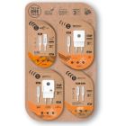 Expositor de Cargadores GaN y Cables Tech One Tech EKO 400801/ 4 ganchos