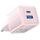 Cargador de Pared GaN Vention, USB Tipo-C/ 1xUSB - Accesorio para Smartphones