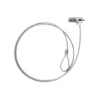 CABLE DE SEGURIDAD Portable/Monitores/TV TOOQ con Combinación 1.5M - Sistema KE