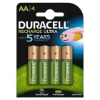 Pack 4x Pilas Recargables Duracell AA 2500 mAh HR06-P