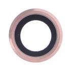 Repuesto Cubierta Cámara Trasera - iPhone 6S Oro Rosa