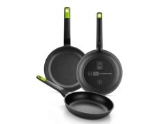 Set de 3 Sartenes Bra Gastro Ø18cm/ Ø22cm/ Ø26cm