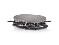 Parrilla Princess Stone 8 Oval & Raclette 1200W