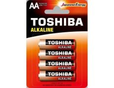 Pack de 4 Pilas AA Toshiba Alkaline LR6/ 1.5V