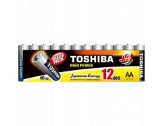 Pack de 12 Pilas AA Toshiba High Power LR6 1.5V