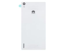 Repuesto Tapa de Batería con Adhesivo Huawei P7 Blanco