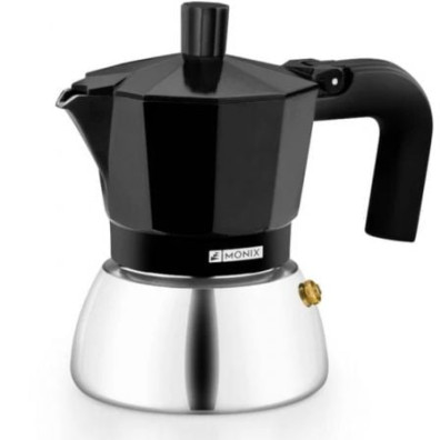 Cafetera Italiana Monix Induction Inox 6 Tazas - Modelo M863006