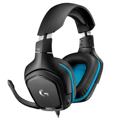 Auriculares Logitech G432 7.1 con Micrófono USB/Jack 3.5 Negro