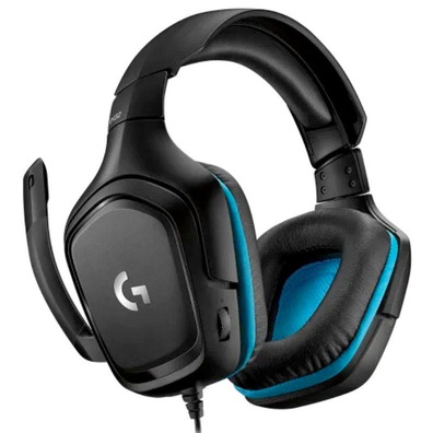 Auriculares Logitech G432 7.1 con Micrófono USB/Jack 3.5 Negro