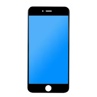 Cristal Frontal con Marco + Pegamento Oca iPhone 7 Plus