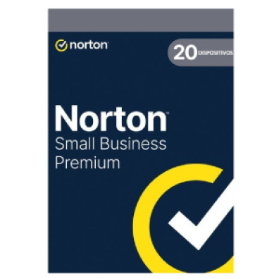 Norton Small Business Premium 2.0 Antivirus 500GB 1 Usuario 20 Dispositivos 12 Meses
