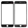 Repuesto Cristal Frontal iPhone 8 (Pegamento Oca) Negro 