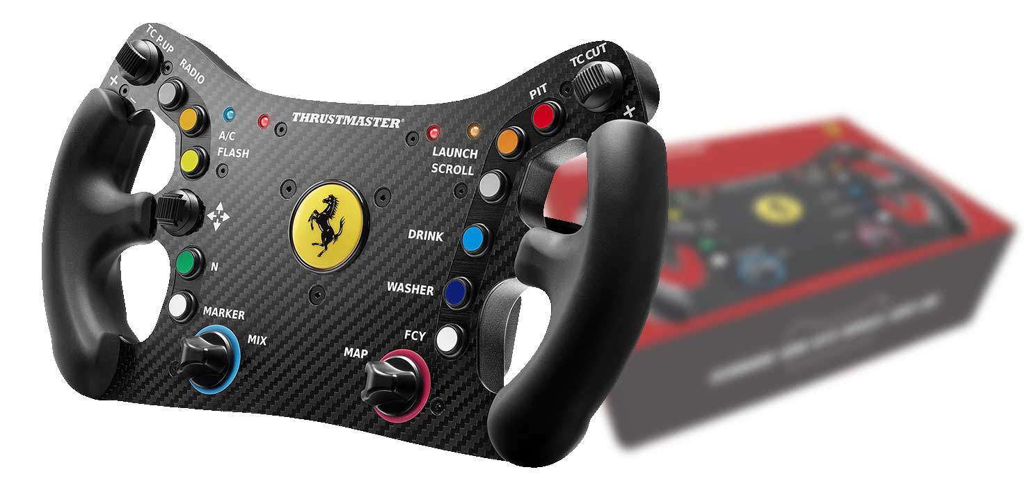 Thrustmaster Ferrari F488 GT3 Wheel Add-On (PS5 / PS4 / Xbox Series / Xbox One / PC) Thrustmaster Ferrari F488 GT3 Wheel Add-On (PS5 / PS4 / Xbox Series / Xbox One / PC)